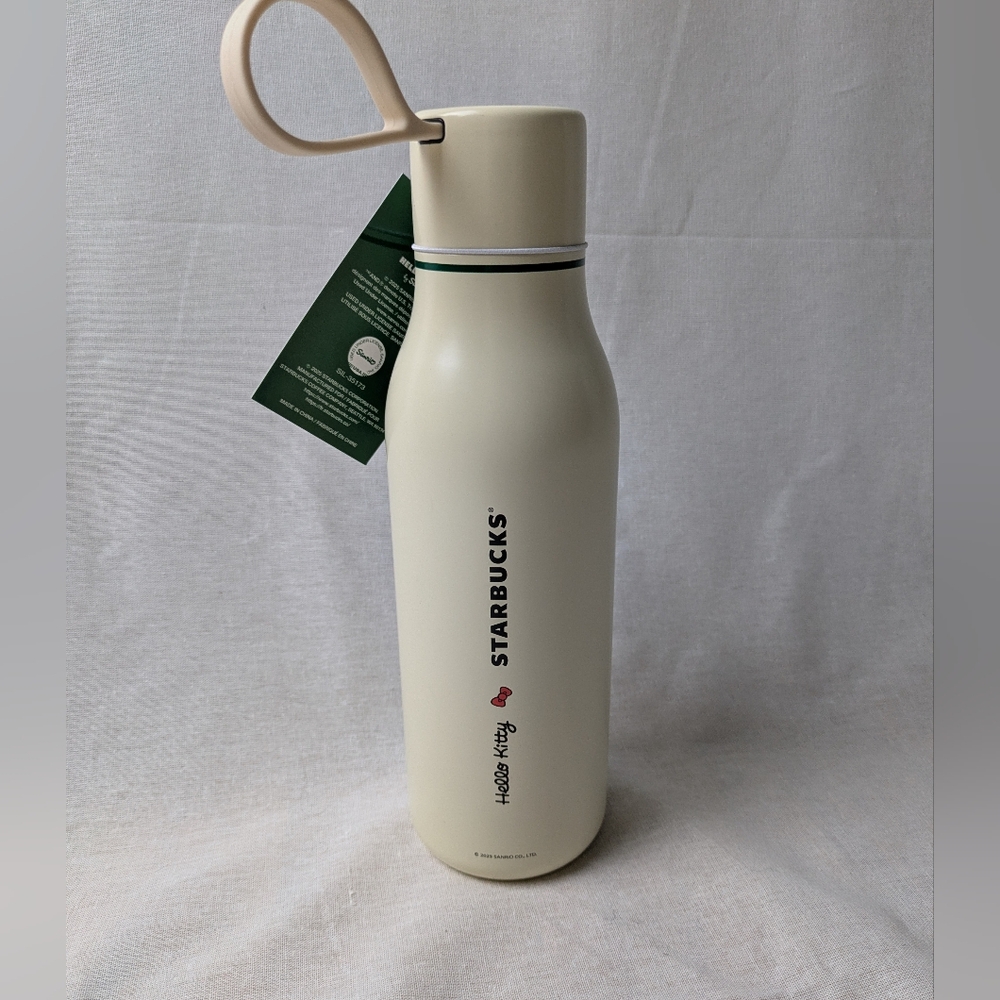 Hello Kitty‎ Starbucks Water Bottle Together in Fun Forever Limited Edition 2025 - Picture 2 of 3